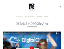 Tablet Screenshot of detailsvideo.com